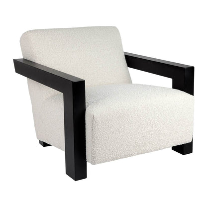 Lennox | Boucle Occasional Chair Ivory - Mirra Interiors