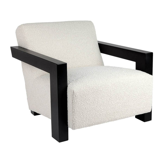 Lennox | Boucle Occasional Chair Ivory - Mirra Interiors
