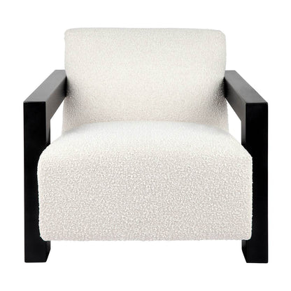 Lennox | Boucle Occasional Chair Ivory - Mirra Interiors