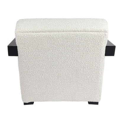 Lennox | Boucle Occasional Chair Ivory - Mirra Interiors