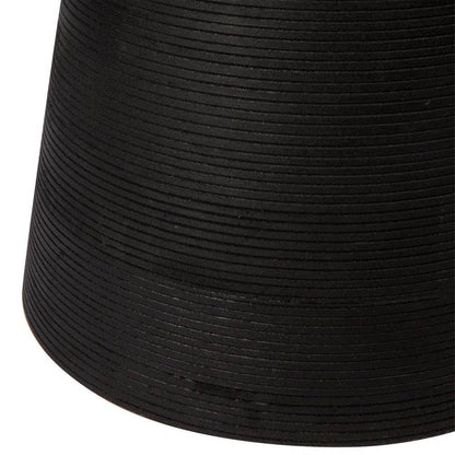 Cancun | Timber Side Table Black - Mirra Interiors