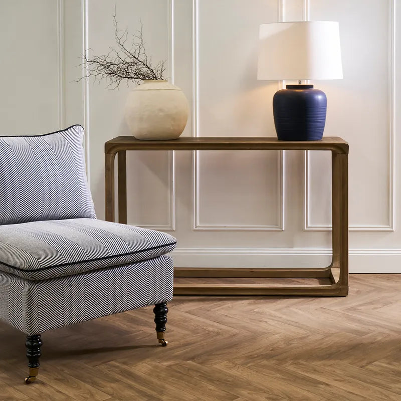Arlen | Minimalist Console Table - Walnut Wash