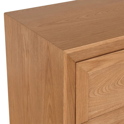 Baltimore | 2 Drawer Bedside Table - Natural Oak