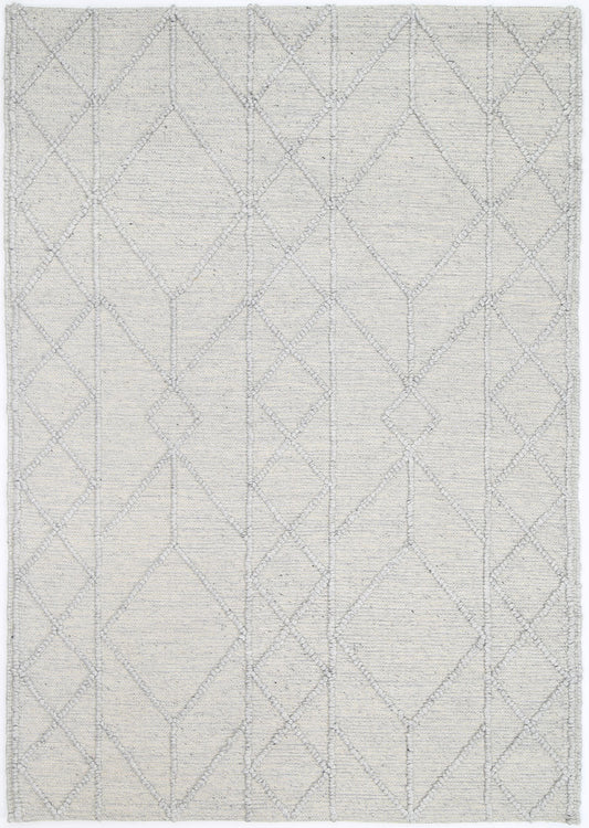 Himalaya | Interweave Tribal Wool Rug - Grey