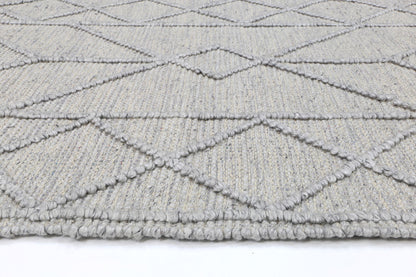 Himalaya | Interweave Tribal Wool Rug - Grey