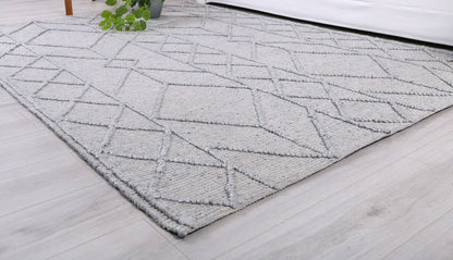 Himalaya | Interweave Tribal Wool Rug - Grey