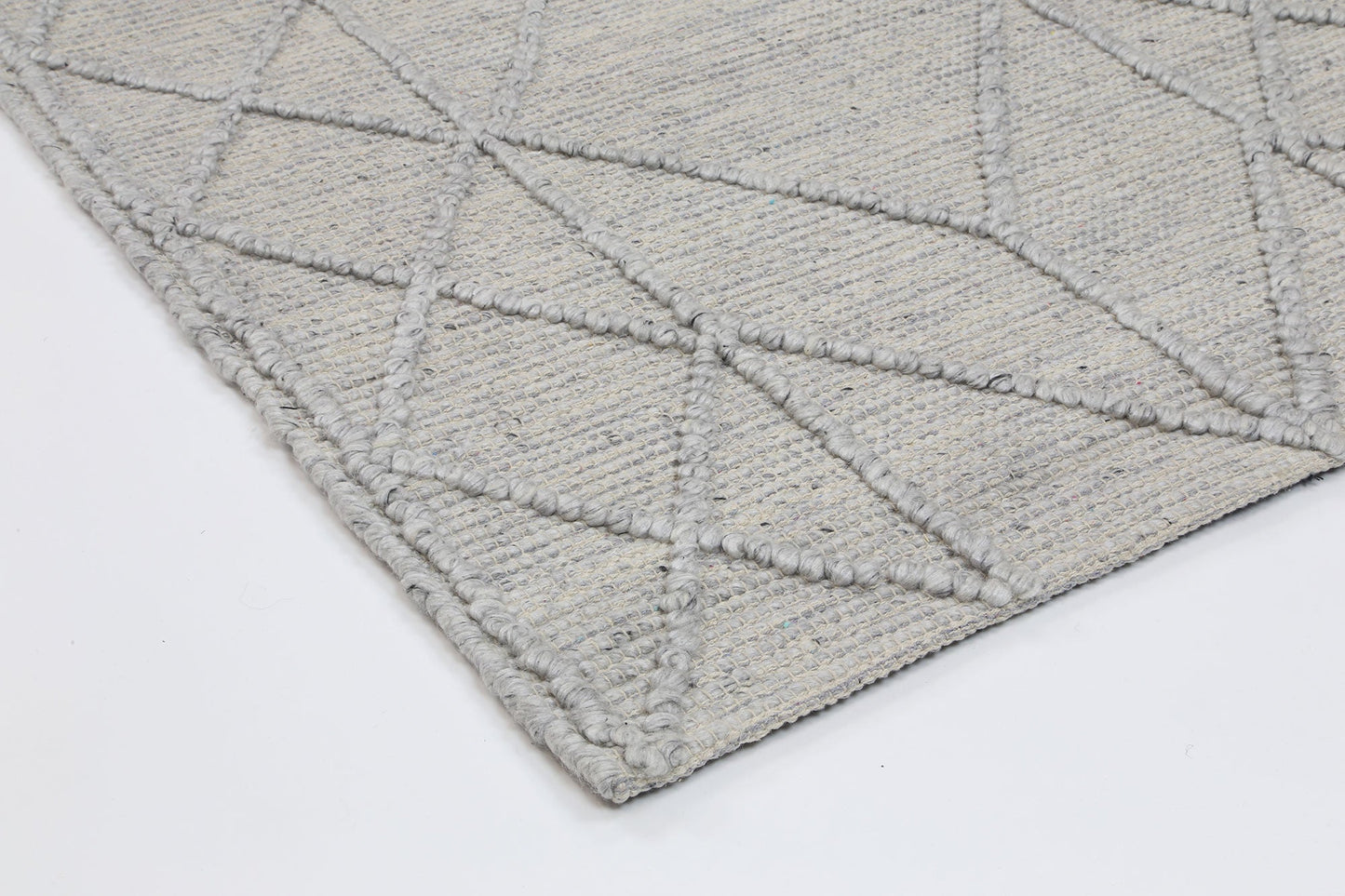 Himalaya | Interweave Tribal Wool Rug - Grey