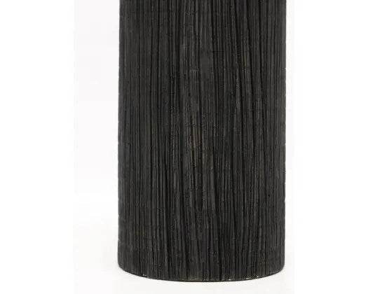 Rayburn | Textured Resin Vase Black - Mirra Interiors