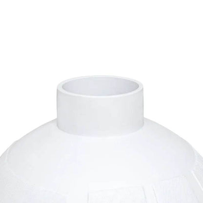Callista | Greek Key Vase - White (Large) - Mirra Interiors