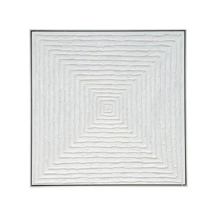 Silent Reverence | Oil-On-Canvas Painting in White Frame (Medium)