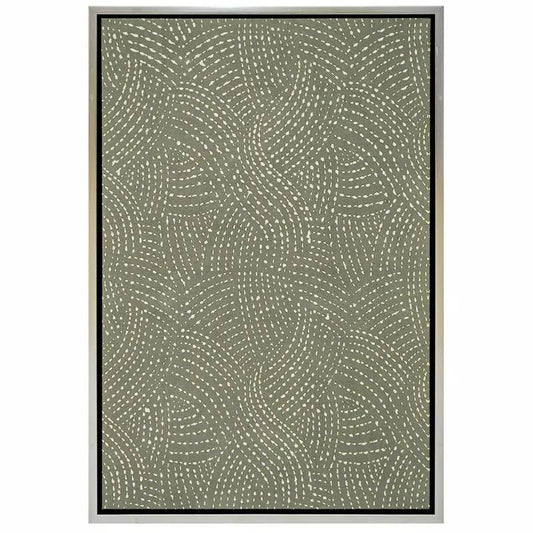 Driftline | Enhanced Canvas Print with Metallic Frame - Mirra Interiors