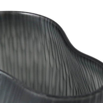 Else | Glass Vase - Charcoal (Large) - Mirra Interiors