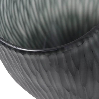 Else | Glass Vase - Charcoal (Medium) - Mirra Interiors