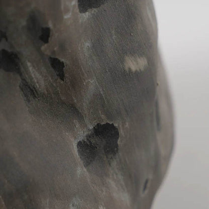 Lunette | Porcelain Vase - Charcoal - Mirra Interiors