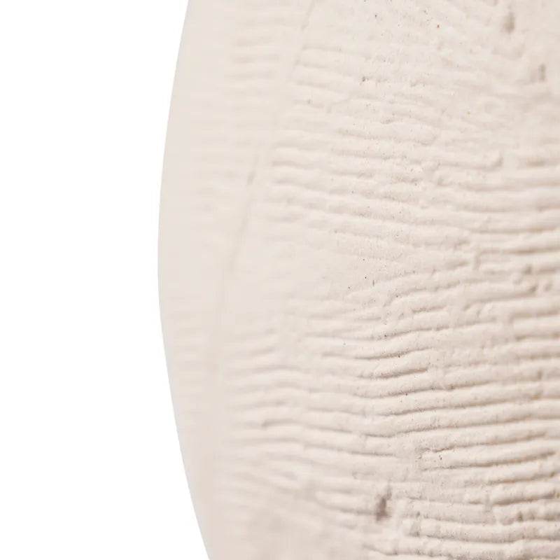 Lina | Porcelain Vase - Ivory White (Large) - Mirra Interiors