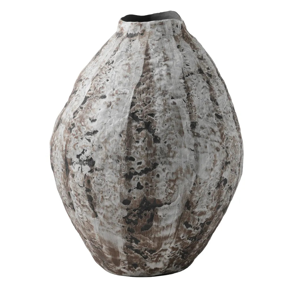 Paloma | Porcelain Vase - Grey (Large)