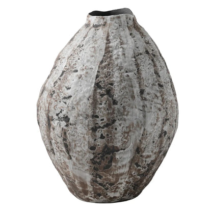 Paloma | Porcelain Vase - Grey (Large)