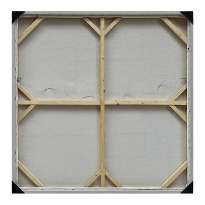 Carbon Study | Oil-On-Canvas Painting In Gold Frame - Mirra Interiors