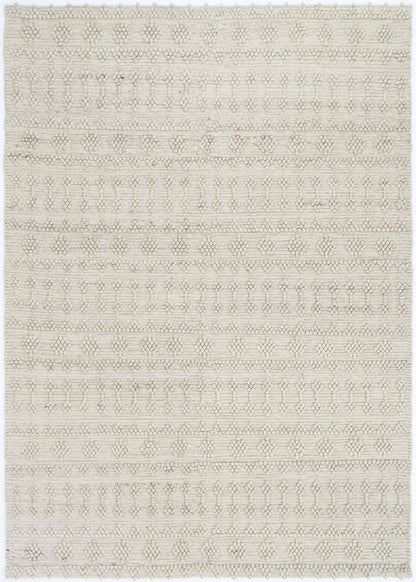 Himalaya | Fine Tribal Wool Rug - Natural