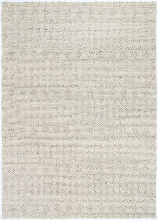 Himalaya | Fine Tribal Wool Rug - Natural