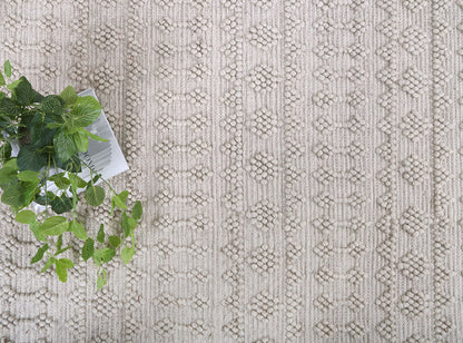 Himalaya | Fine Tribal Wool Rug - Natural