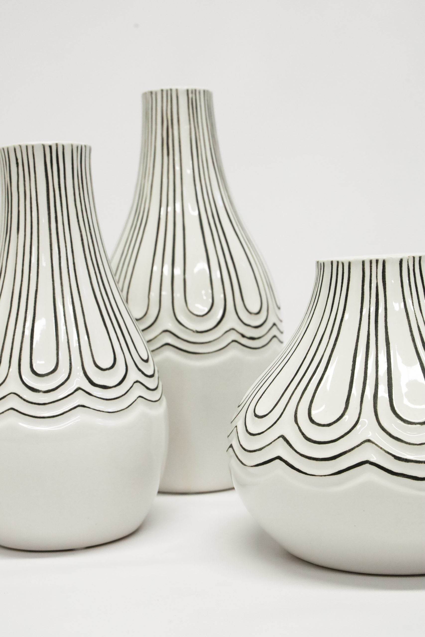 Tove | Ceramic Vase White - Mirra Interiors