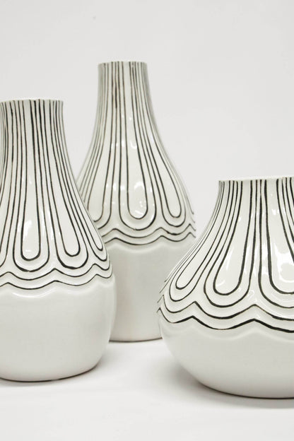 Tove | Ceramic Vase White - Mirra Interiors