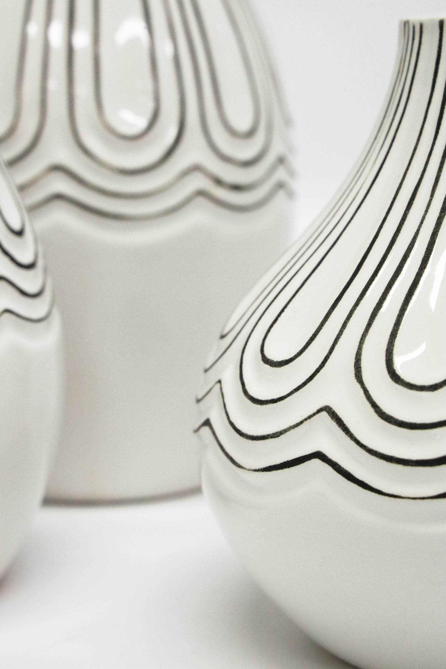 Tove | Ceramic Vase White - Mirra Interiors