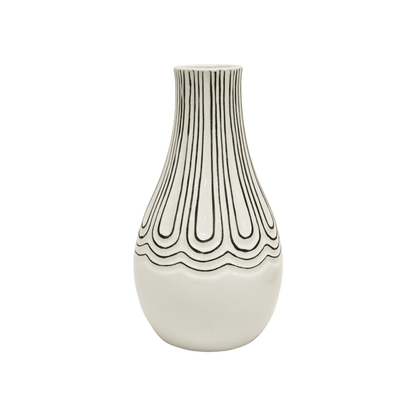 Tove | Ceramic Vase White - Mirra Interiors