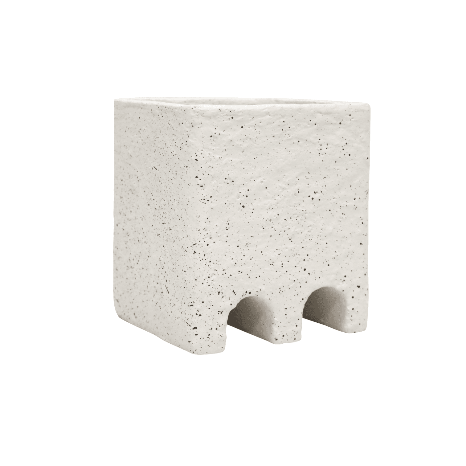 Maise | Concrete Footed Planter Cream - Mirra Interiors