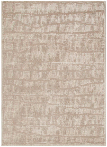 Sierra Abstract Beige Lines Rug