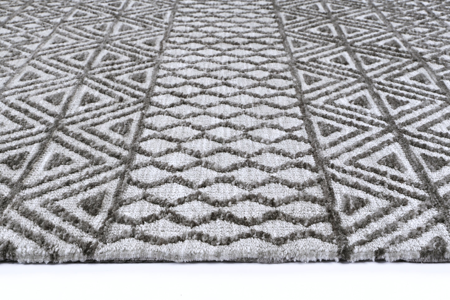 Amritsar | Ramdass Plush Rug - Grey