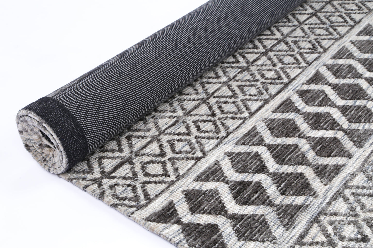 Amritsar | Ramdass Plush Rug - Grey