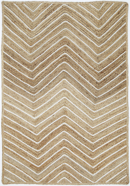 Artisan | Chevron Flatweave Rug - Beige