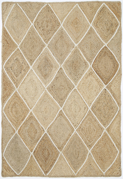 Artisan | Diamond Flatweave Rug - Natural