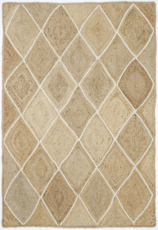 Artisan | Diamond Flatweave Rug - Natural