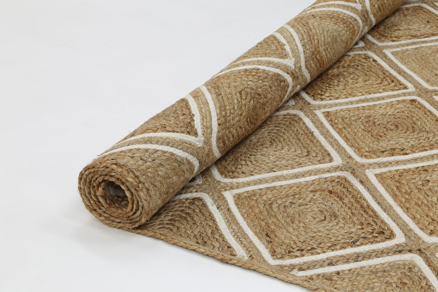 Artisan | Parquetry Flatweave Rug - Beige