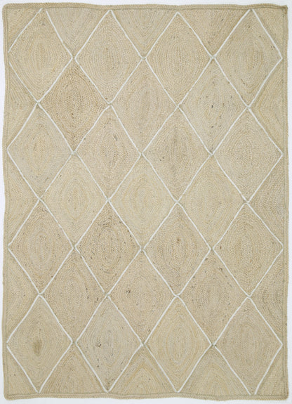 Artisan | Diamond Flatweave Rug - Pearl