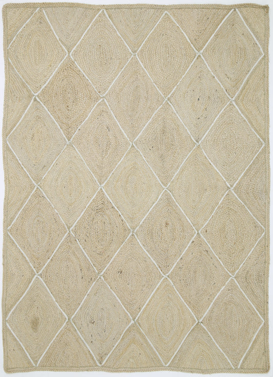 Artisan | Diamond Flatweave Rug - Pearl