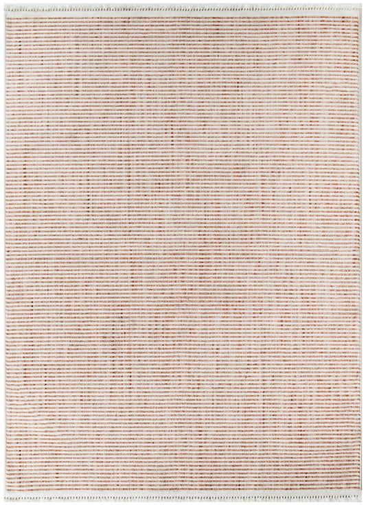 Berno | Loop Stripes Rug - Pink & Ivory