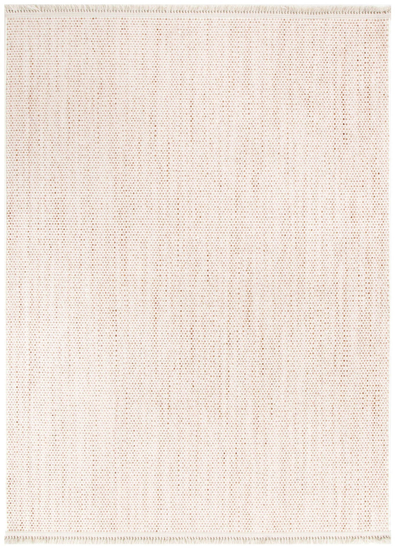 Berno | Loop Rug - Ivory & Pink