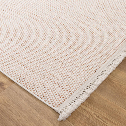 Berno | Loop Rug - Ivory & Pink