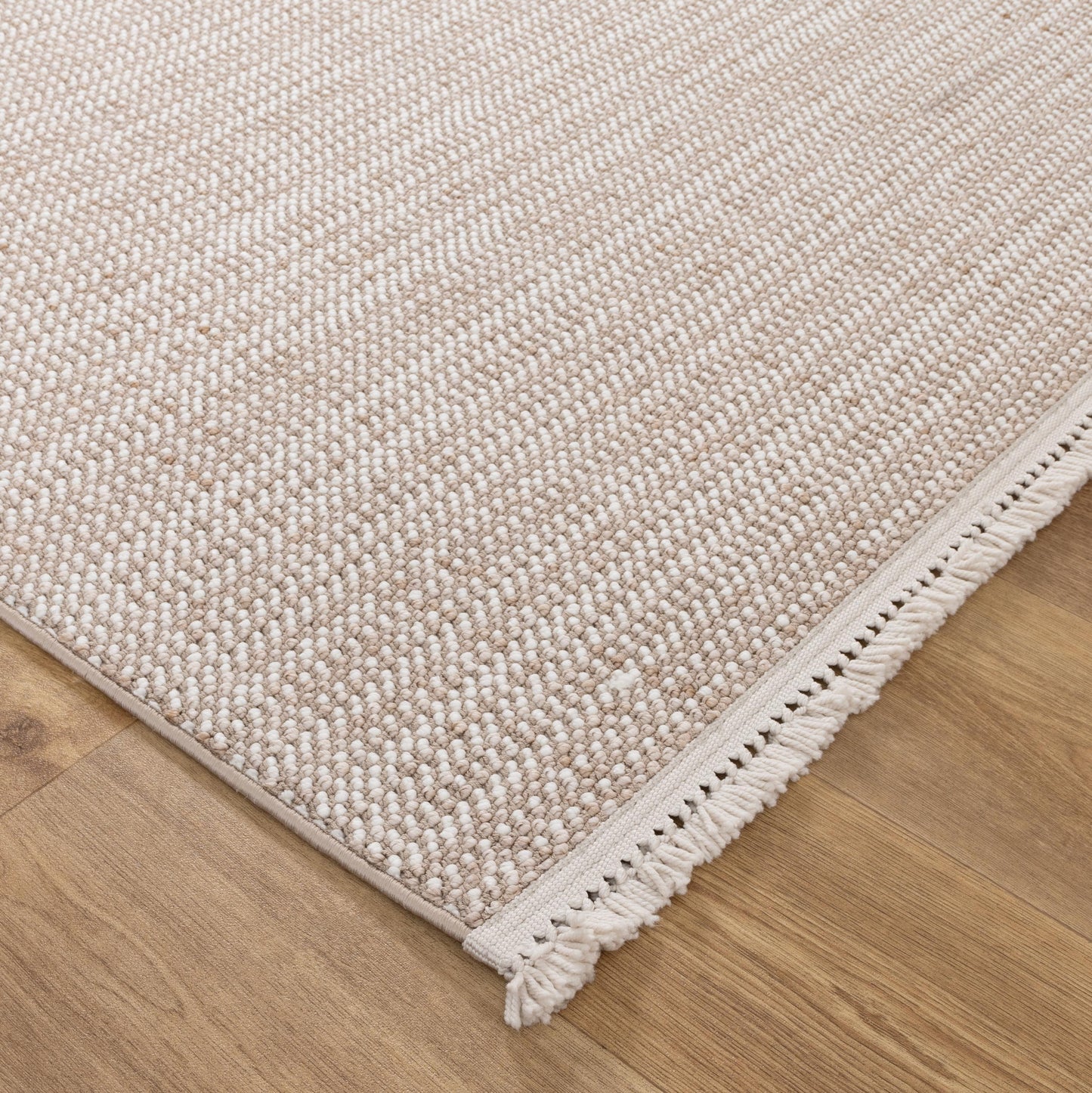 Berno | Loop Rug - Ivory & Beige