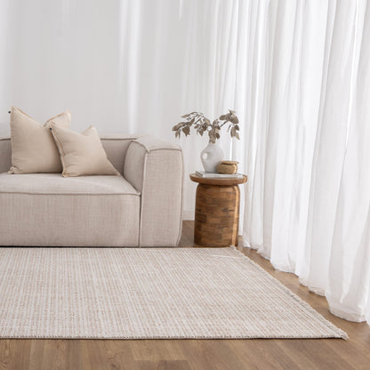 Berno | Loop Rug - Ivory & Beige