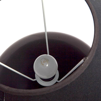 Peyton | Ceramic Table Lamp Black (Black Shade) - Mirra Interiors