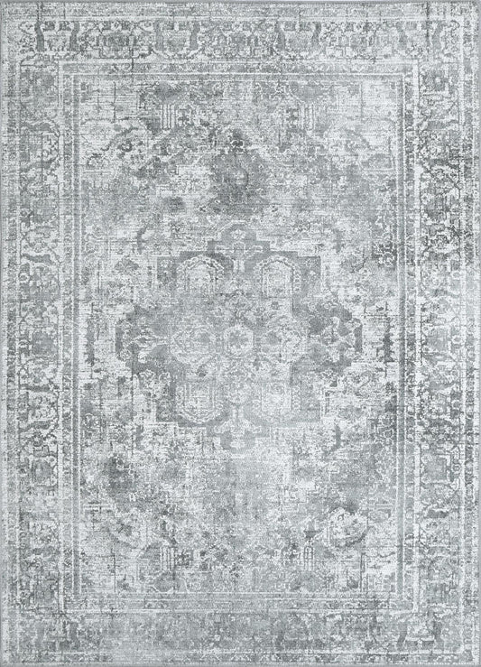 Babylon Arbela Charcoal Rug - VTL1011-00