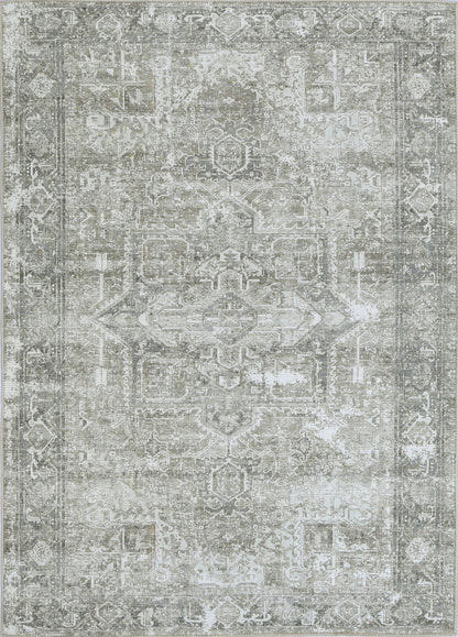 Babylon Nuzi Neutral Washable Rug - VTL1190-01