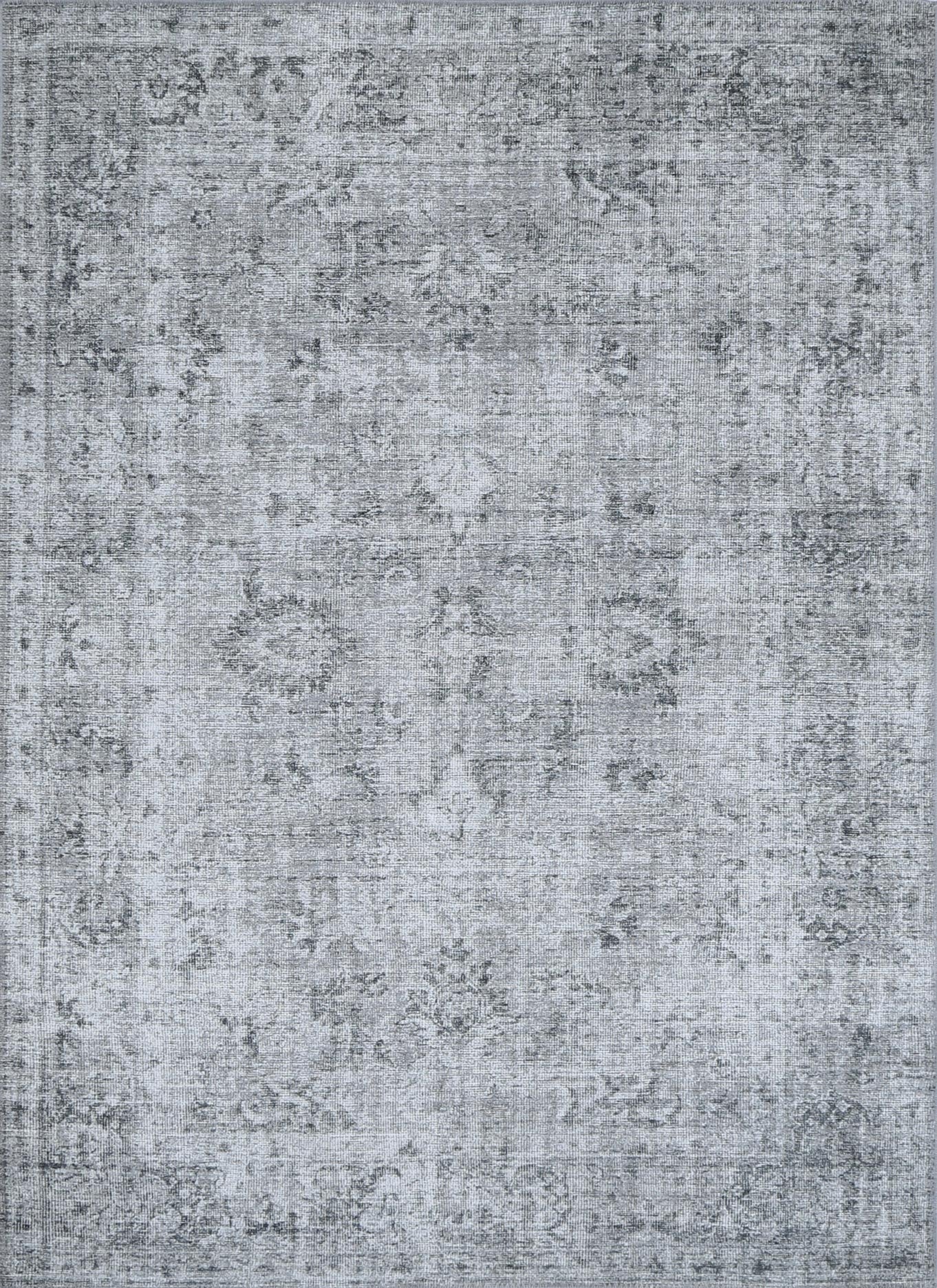 Babylon Tuttul Grey Washable Rug - VTL1191-01