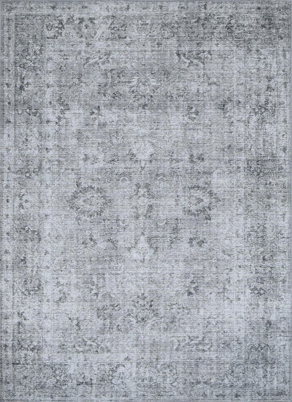 Babylon Tuttul Grey Washable Rug - VTL1191-01