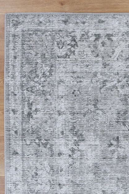 Babylon Tuttul Grey Washable Rug - VTL1191-01